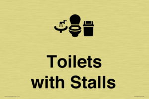 Toilets: Stalls and Wash Basin with Sanitary Bin